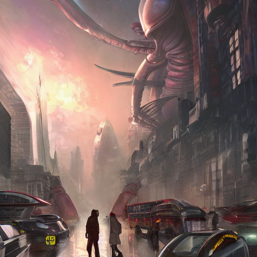 Alien Invasion London I