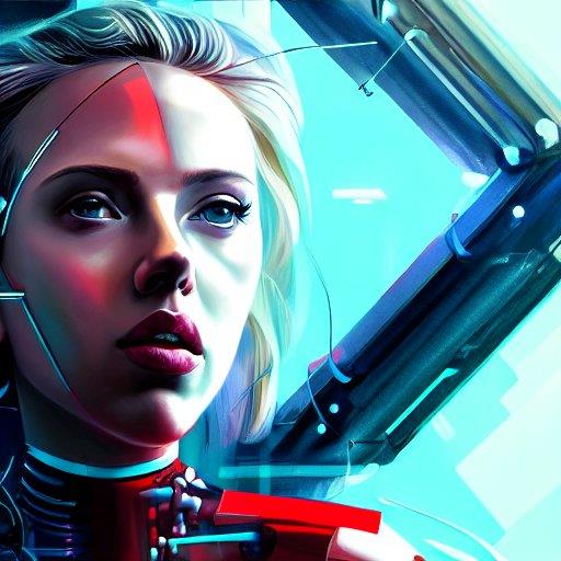 Scarlett Johansson Cyborg