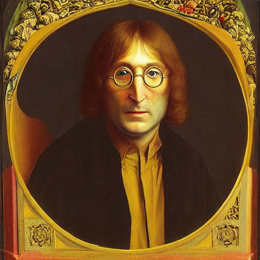Lennon by Van Eyck