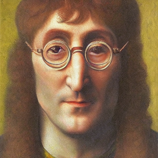 Lennon by Van Eyck