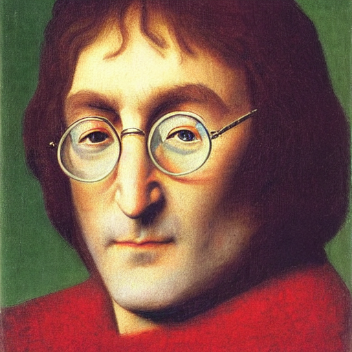 Lennon by Van Eyck