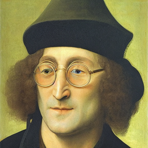 Lennon by Van Eyck