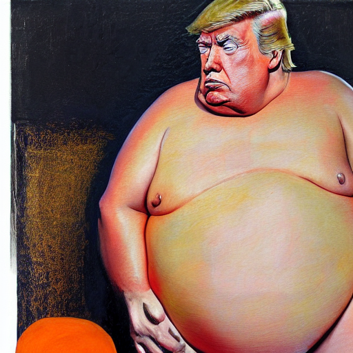 Obese Trump