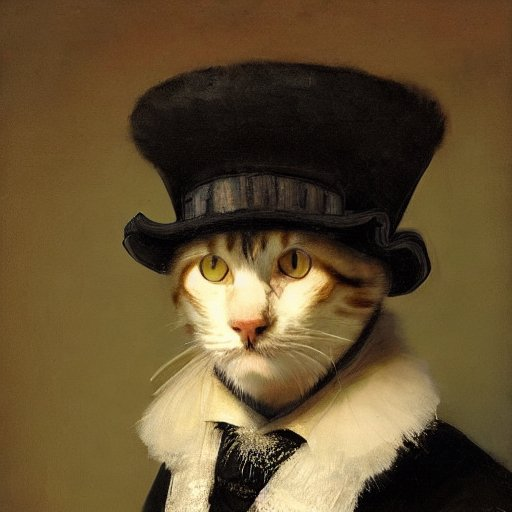 Wealthy Rembrandt Cats