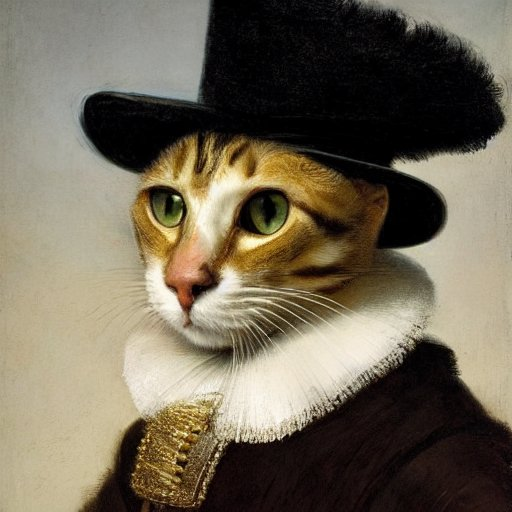 Wealthy Rembrandt Cats