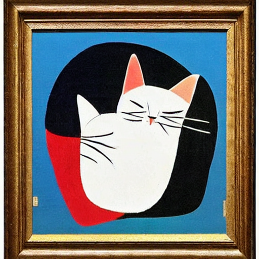Joan Miro Cats