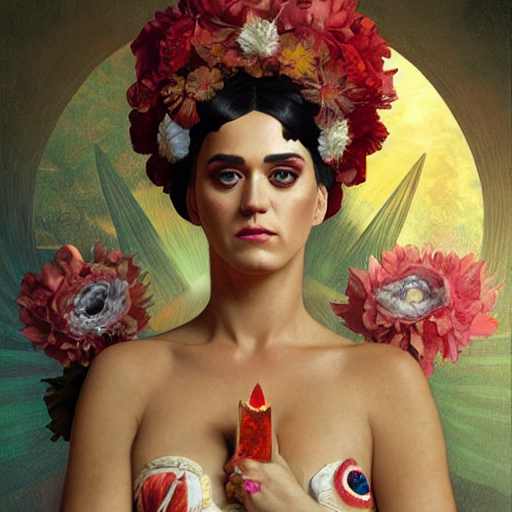 Katy Perry Mexican Day of the Dead