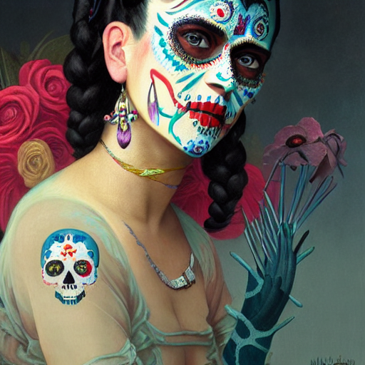 Katy Perry Mexican Day of the Dead