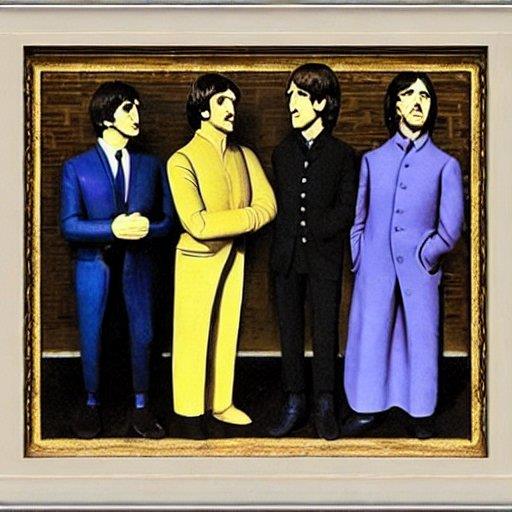 Beatles by Giorgio de Chirico