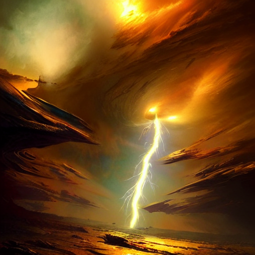 Alien Lightning Storm