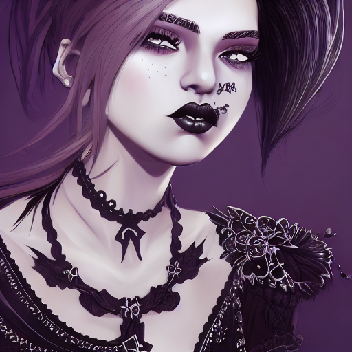 Gothic Teen Attitude