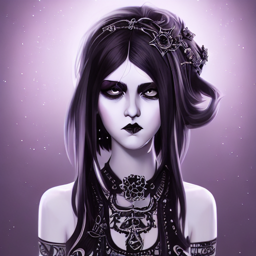 Gothic Teen Attitude