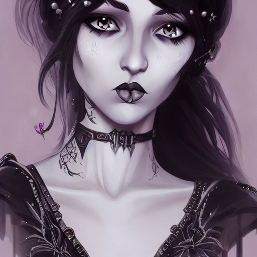 Gothic Teen Attitude