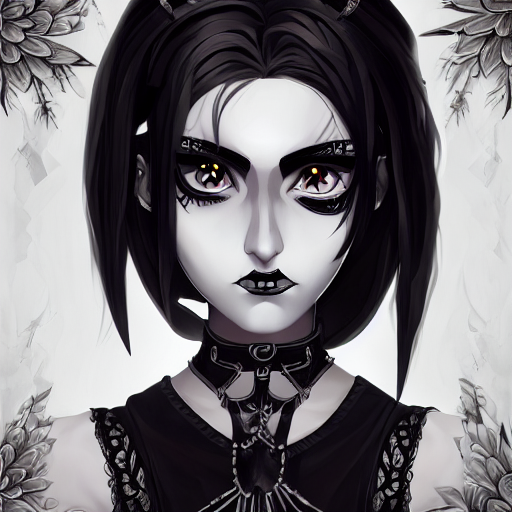 Gothic Teen Attitude