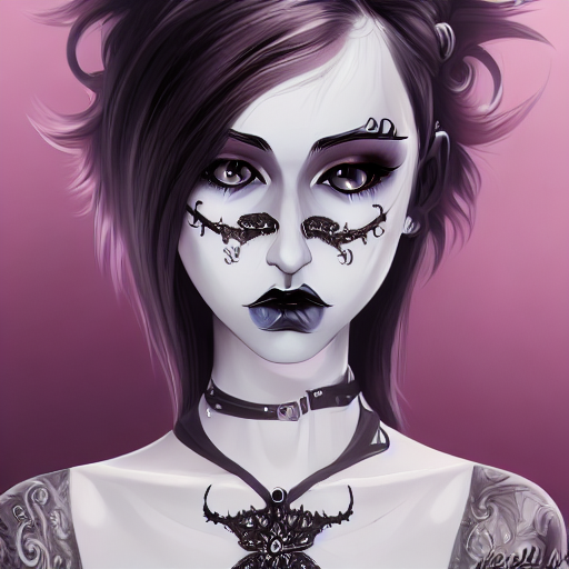 Gothic Teen Attitude