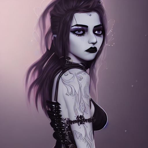 Gothic Teen Attitude