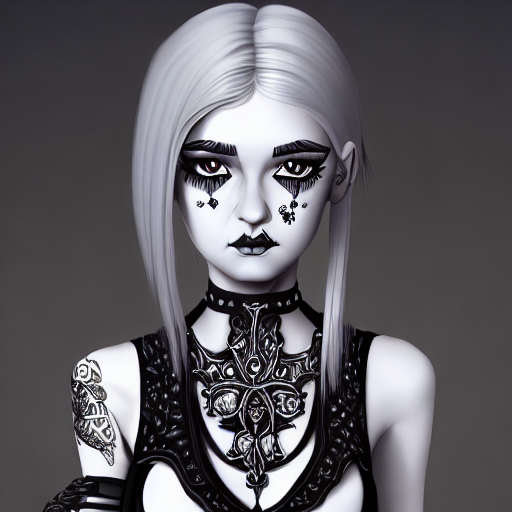 Gothic Teen Attitude