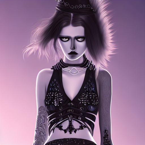 Gothic Teen Attitude