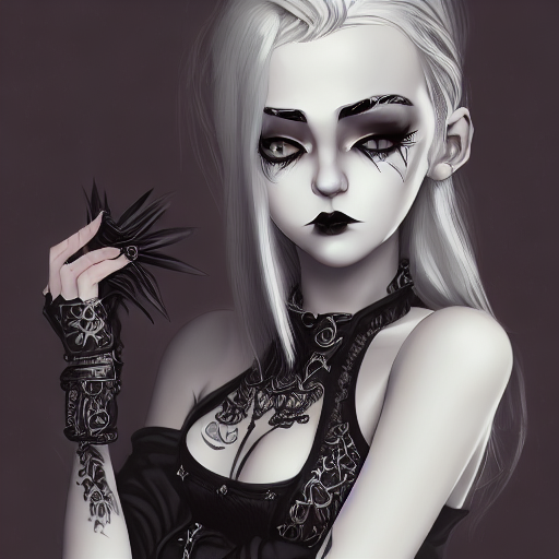 Gothic Teen Attitude