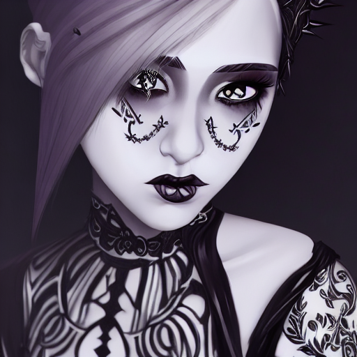 Gothic Teen Attitude