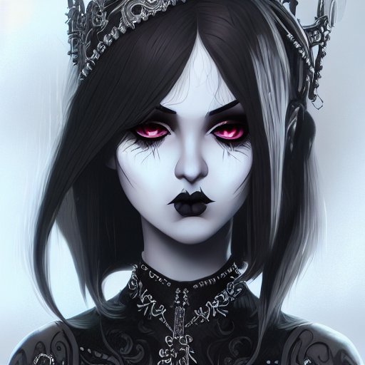 Gothic Teen Attitude