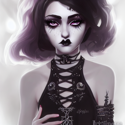 Gothic Teen Attitude