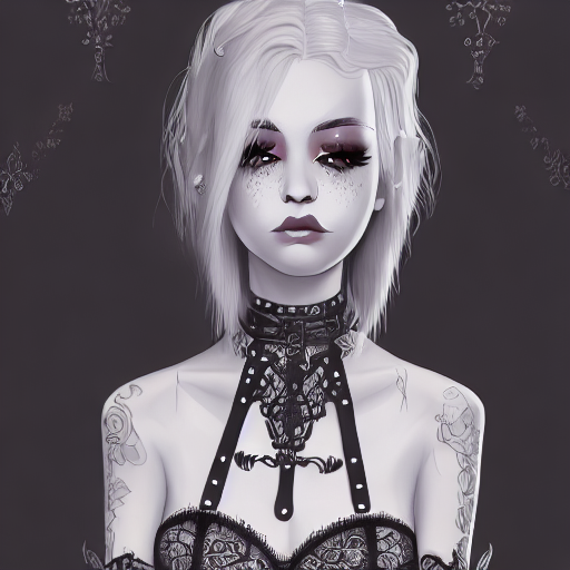 Gothic Teen Attitude