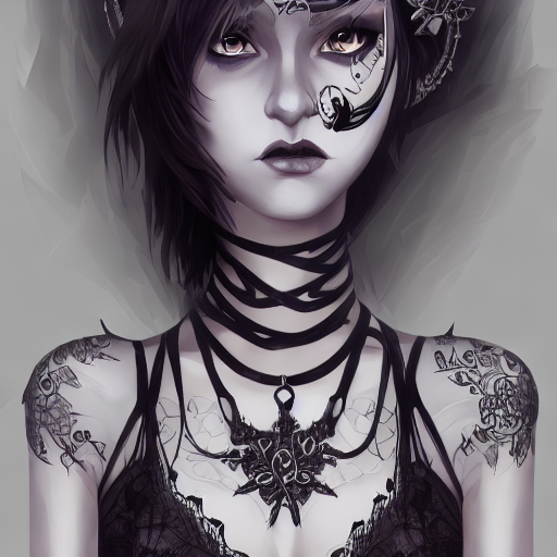 Gothic Teen Attitude