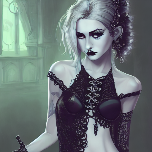 Gothic Teen Attitude